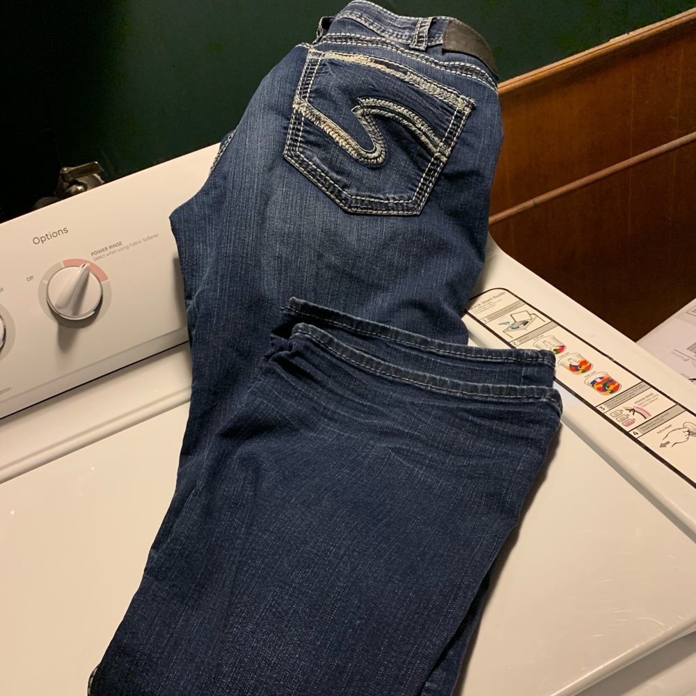Women’s Suki stretch silver jeans